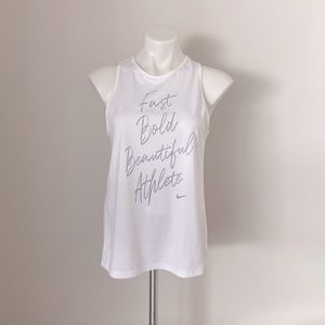 Nike workout TankTop White